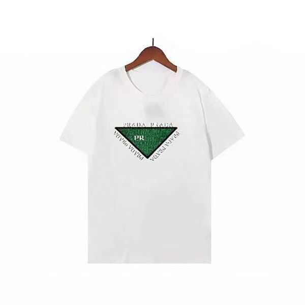 

summer t-shirt men's and women's designer t-shirt fashion casual with brand designer t-shirt size m-3xl a619, White;black