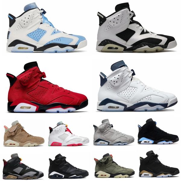 

mens women 6 6s junpmen basketball shoes cool grey toro varsity red georgetown chrome metallic silver carmine unc british khaki olive shoe