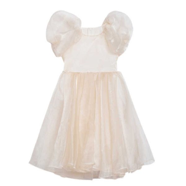 

girl's es girls birthday party performance clothing kids princess dress 2022 new summer teen clothes with cotton lining #6287 0131, Red;yellow