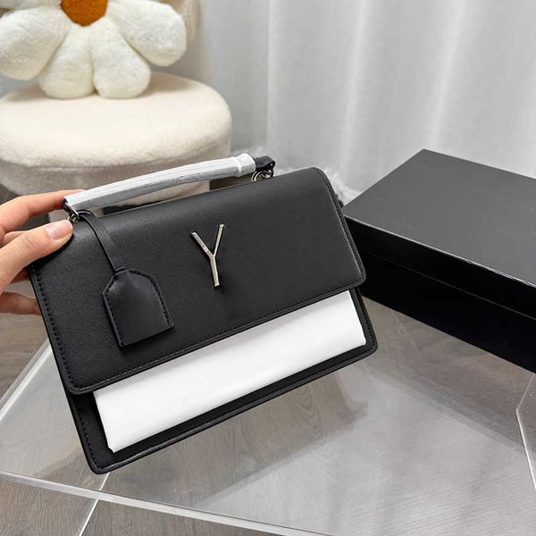 

crossbody bags totes designer handbag women luxury bag lady fashion simple sunset shoulder bags square messenger purse 230201