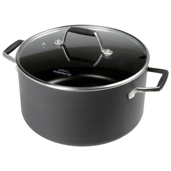 

select by calphalon aquashield nonstick 7-quart dutch oven with lid