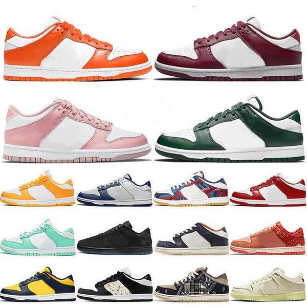 

uality sb dunker men women low running shoes sneakers white black grey coast michigan university blue red valentines day georg2574