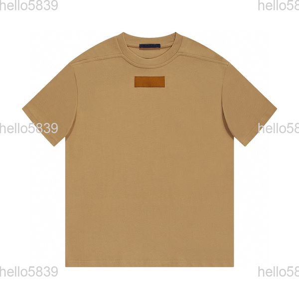 

2023 tees mens designers t shirt man womens tshirts with letters print short sleeves summer shirts men loose tees asian size s-xxxl 485, Black;brown