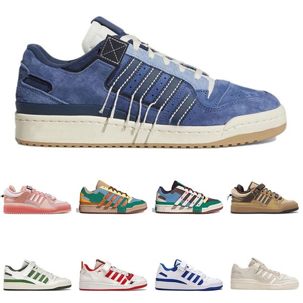 

men women running shoes forum buckle back to school easter egg patchwork beige denim blue home alone mens trainer250s