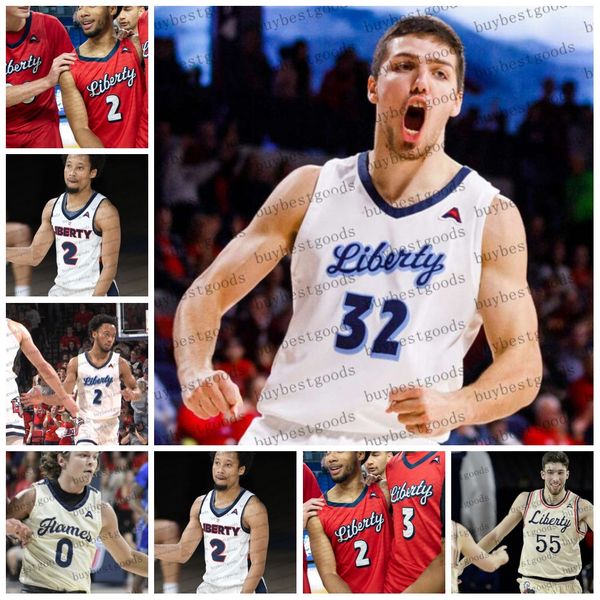

custom ncaa liberty flames basketball jersey darius mcghee jersey colin porter brody peebles isiah warfield stephen burggraf jerseys stitche, Black;red