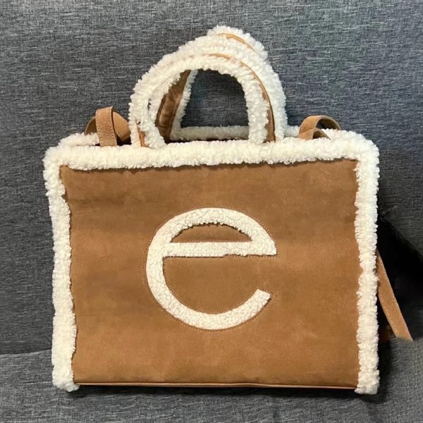 

wgg joint name large bag luxury crossbody teddy velour suede luxury designer mens tote fashion winter womens shoulder wallets weekend clutch