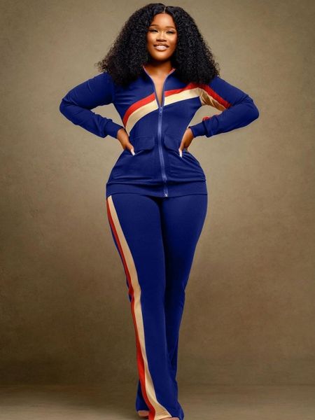 

women's two piece pants tracksuit women set autumn winter zipper jacket suits jogging vintage patchwork outfits y2k streetwear 230131, White