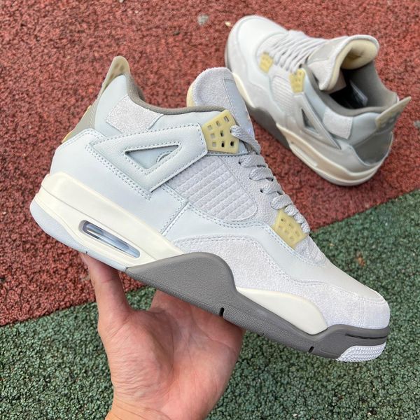 

2023 authentic 4 se craft pn dust shoes pn dust/pale vanilla mens basketball sports sneakers with original box size us7-13