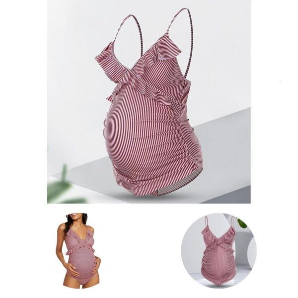 

maternity swimwears modern blend fabric hardwearing casual pregnancy beachwear for outdoor swimsuit 230201, White