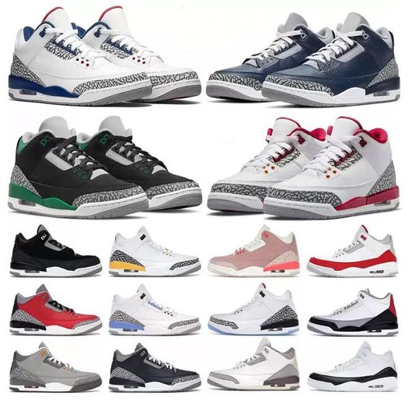 

jumpman 3 retro art 3s men basketball shoes cardinal fire red lens black cat desert elephant kumquat yellow og maniere mens women traine bby