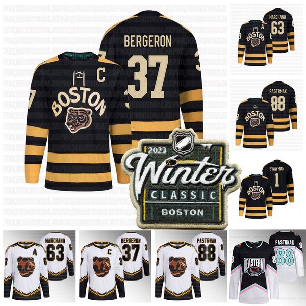 

bruins tyler bertuzzi patrice bergeron jersey 2023 winter classic boston david pastrnak brad marchand charlie coyle mcavoy swayman ullmark d, Black;red