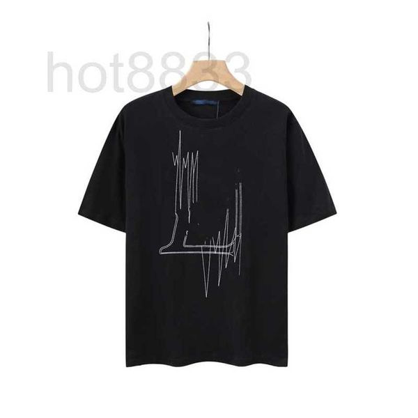 

men's t-shirts designer t-shirt 2023 louiseity fashion cotton soft wrinkle resistant printed letter casual student short sleeve viutoni, White;black