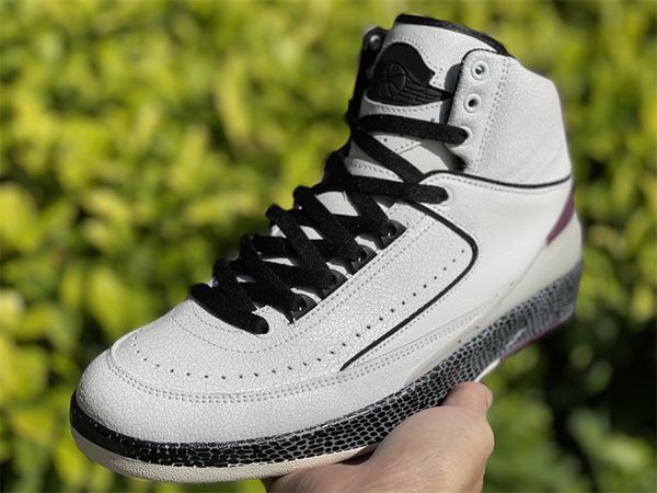 

2022 release authentic a ma maniere shoes 2 og airness do7216-100 sail black burgundy crush man women sports sneakers with original box, Red;white