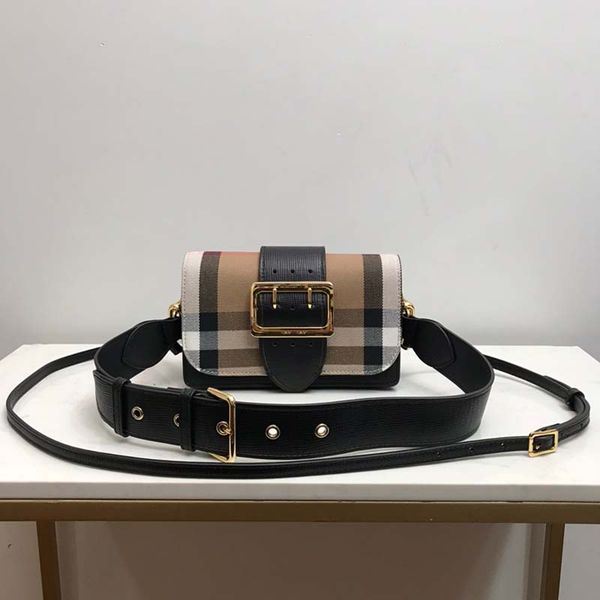 

fashion luxury designer bag women handbags clutch bags classic check panelling buckle bag crossbody bag shoulder bag with letter purse versa
