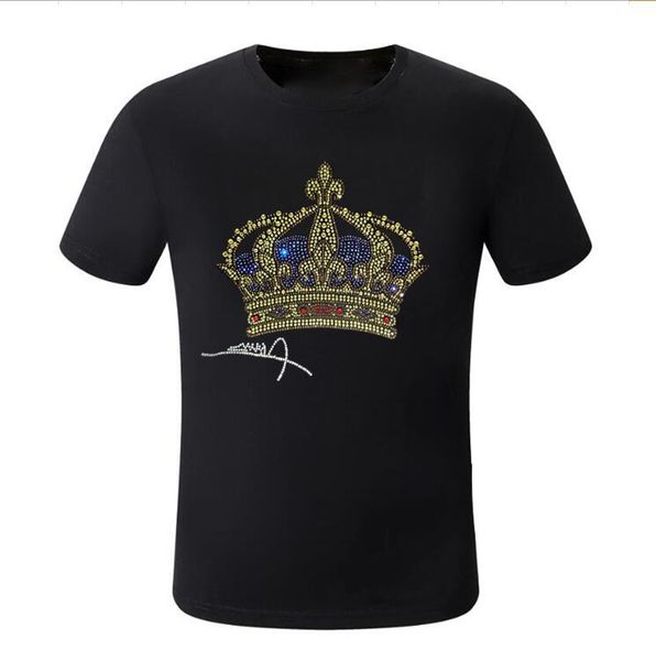

designer slim fit t shirt men summer handsome style, White;black
