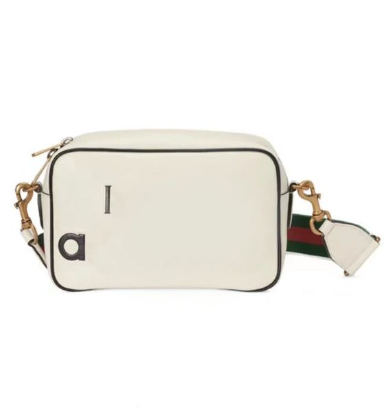 

sport womens designer bags luxury leather crossbody bag letters white yellow solid color bolsas camping climb classic retro trendy wide band