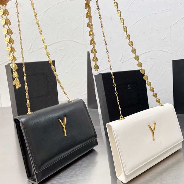 

y-letter chain designer bag shoulder bags square luxurys bag women designers cross body handbag leather crossbody bags woman purse wallet 22