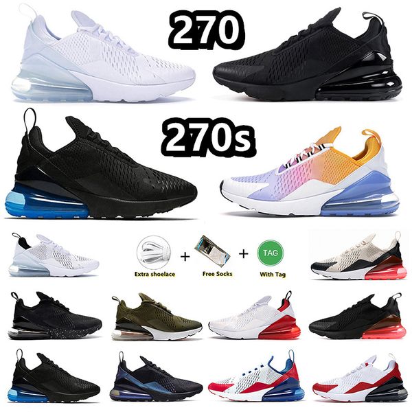 

270 running shoes triple black max 270s triple white unc air anthracite university red cactus light bone be true brown grape max sneakers fo