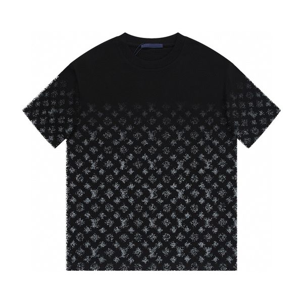

2023 tees mens designers t shirt man womens tshirts with letters print short sleeves summer shirts men loose tees asian size s-xxxl 403, Black;brown