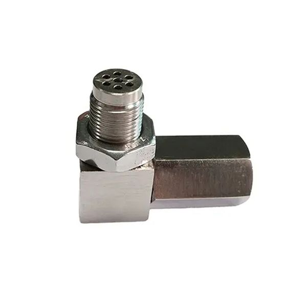 

o2 oxygen sensor spacer cel eliminator check engine light catalytic converter 90 degree for car p420