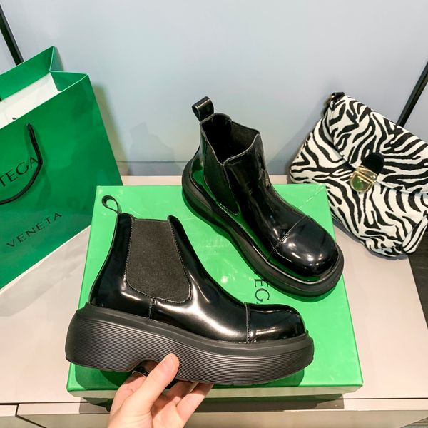 

2023 designer boots women black leather fashion shoes classic womens martin ankle boot limited spring autumn shoe paris bv9-5