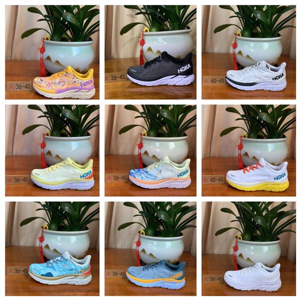 

hoka one bondi 8 running shoes athletic local clifton 8 white training sneakers accepted lifestyle shock absorption highway designer women m