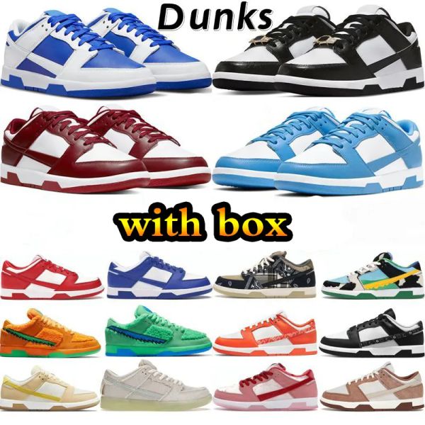

men women sb dunks casual shoes panda dunks green apple kermit sbdunks black grey fog unc coast syracuse vintage navy red georgetown trail t