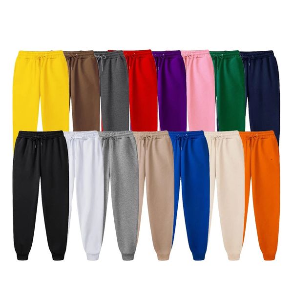 

men's pants running jogging men cotton soft bodybuilding joggers sweatpants long trousers sport training clothing 230131, Black