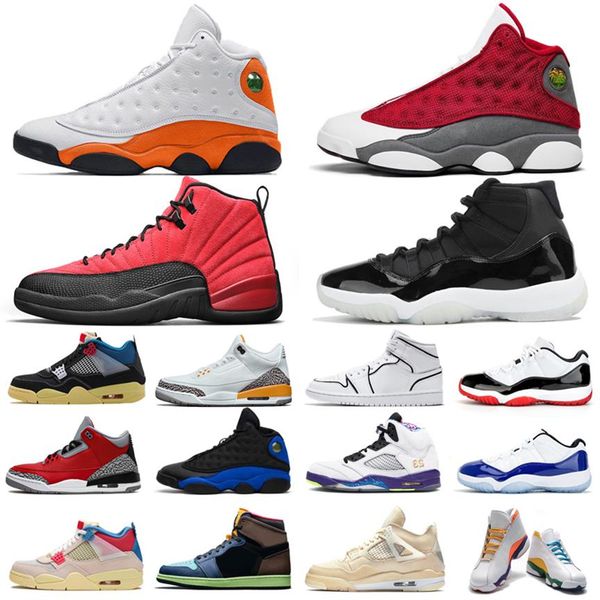 

basketball shoes 1s 3s 4s union black 5s sail 11s 12s 13s 25th anniversary dark concord flint starfish mens womens trainers sports2340