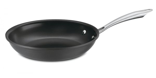 

greengourmet hard anodized eco friendly non-stick 10" open skillet