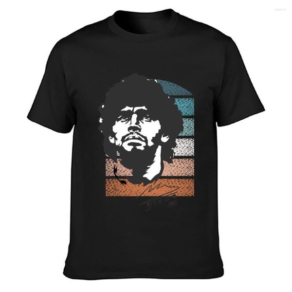 

men's t shirts rip diego maradona d10s baseball shirt interesting fashion short sleeve leisure novelty character over size s-5xl lsj6, White;black