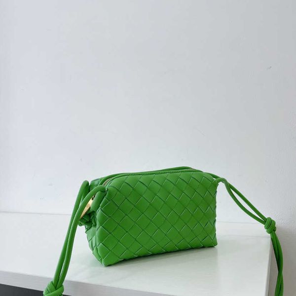 

totes fashion woven pu crossbody bags for women 2023 designer knot strap shoulder bag small flap handbags and purses pillow bag clutch g2302