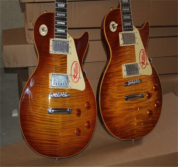 

new arrival custom shop jimmy page number two vos electric guitar standard lp guitar rosewood guitar