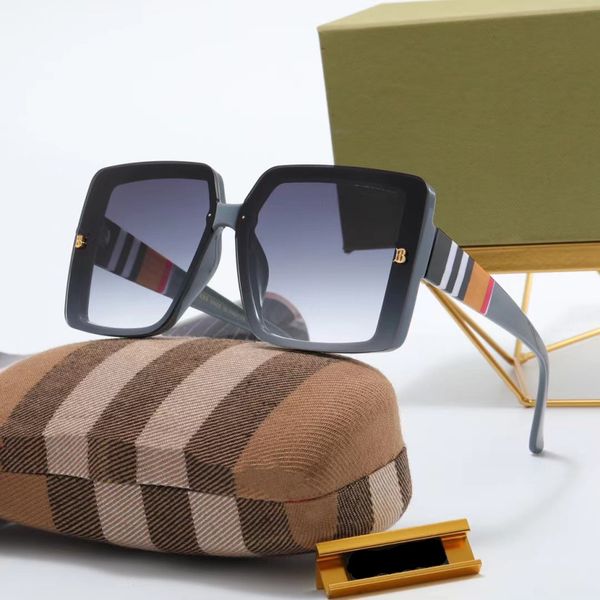 

designer full frame sunglasses for mens womens beach driving glasses classic letter mix color eyeglasses quality with box, White;black