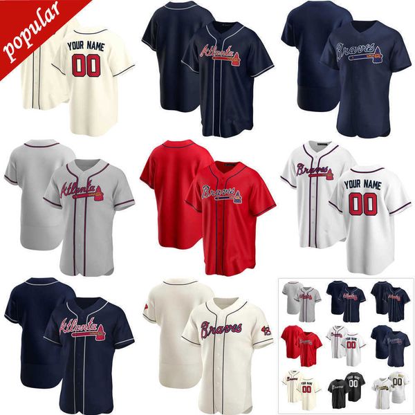 

custom jersey atlanta''braves''mens women youth 5 freddie an 13 ronald acuna jr. 1 ozzie albies 7 dansby swanson basebal, Blue;black