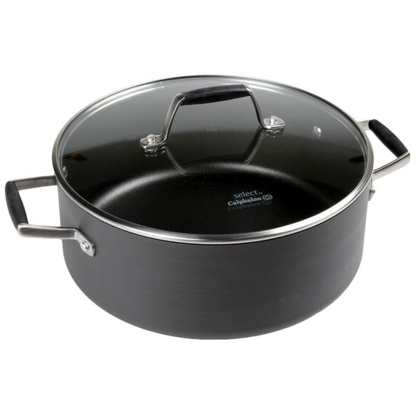 

select by calphalon aquashield nonstick 5-quart dutch oven with lid