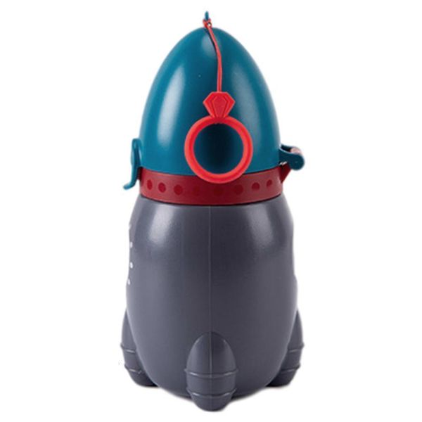 

travel potties baby travel urinal pot abs rocket shape kid portable urinal toilet potty training baby boys girl car travel supply 370ml 2302