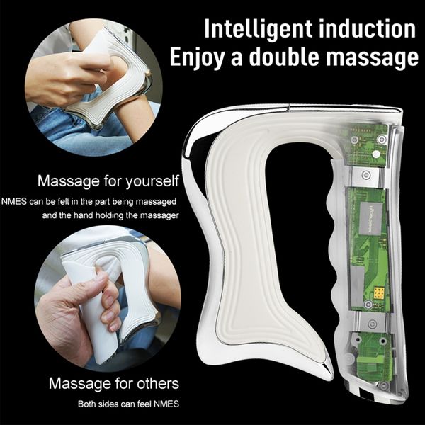 

health gadgets electric electric handheld muscle fascial scraper massager massage gun products relaxation anti cellulite massage tool for mu