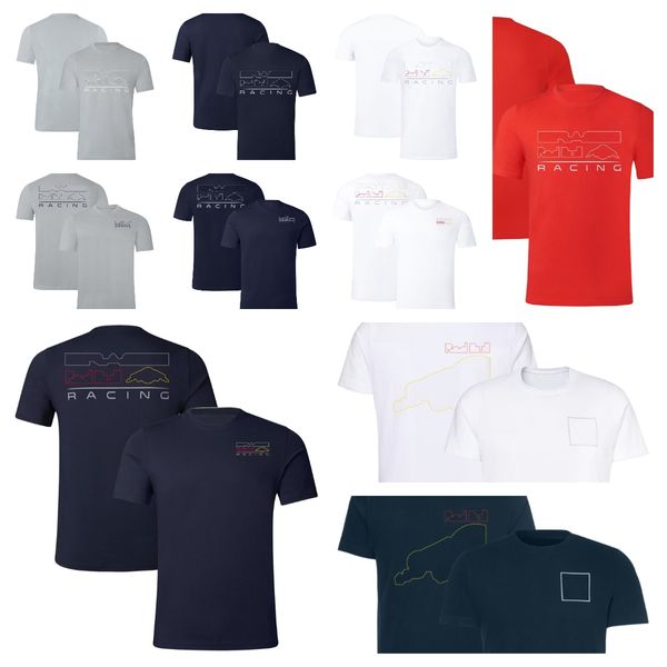 

f1 t-shirt team racing clothes customized leisure sports short sleeve fans shirt