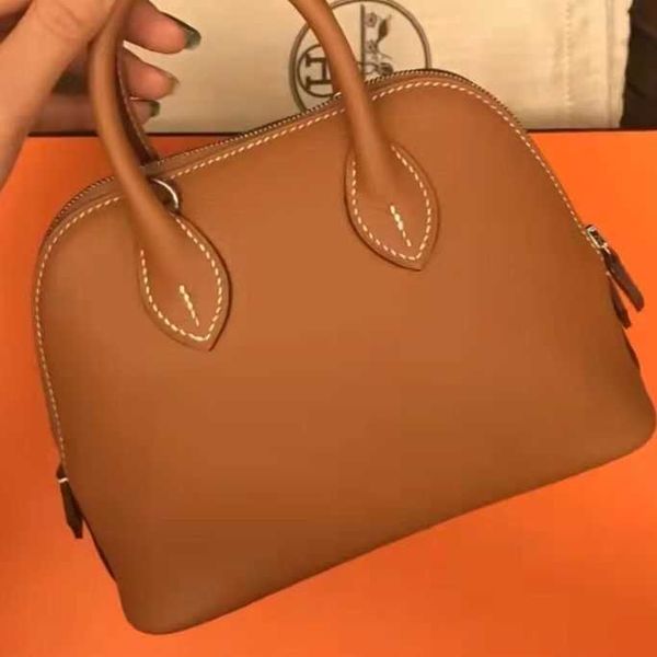 

handbags designer her bags fashion luxury brand handmade h style bolide mini bowling goat leather women handheld shoulder elegant classic to