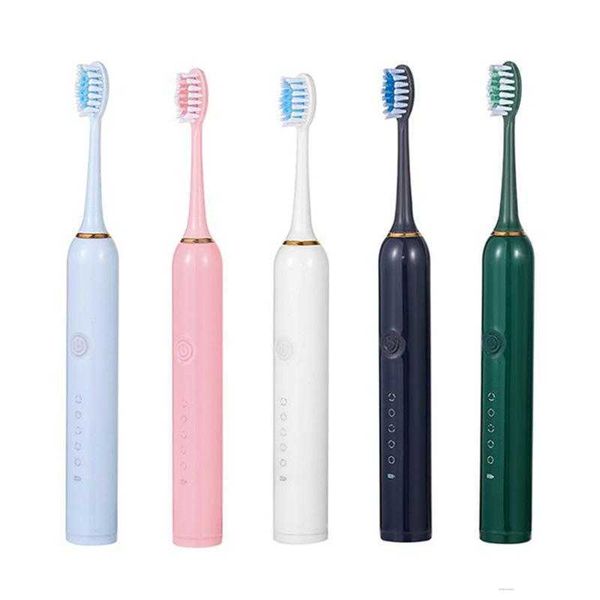 

toothbrush est ultrasonic automatic toothbrush usb rechargeable sonic electric smart waterproof dental brush teeth whitening 0511
