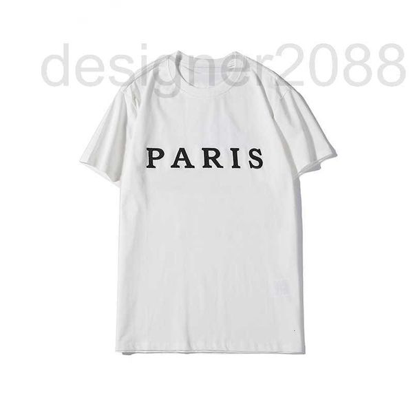 

men's t-shirts designer mens stylist t shirt fashion letter printing short sleeves black white men women hip hop tees vbpo, White;black