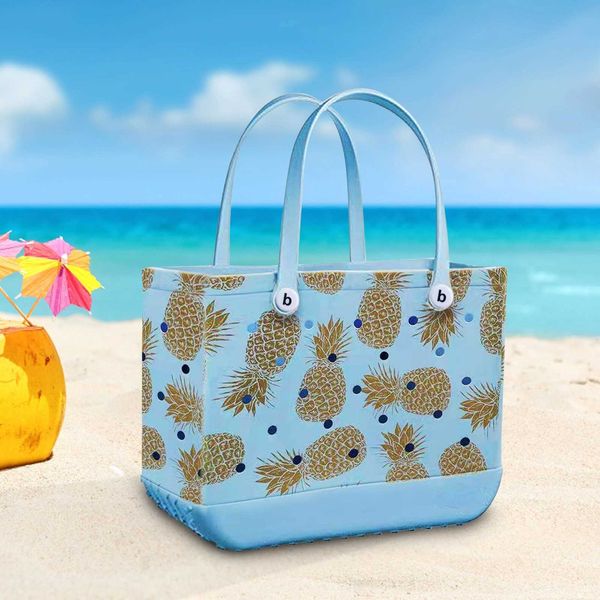 

large size rubber beach bags waterproof sandproof outdoor eva portable travel bags washable tote bag for beach sports market 230201