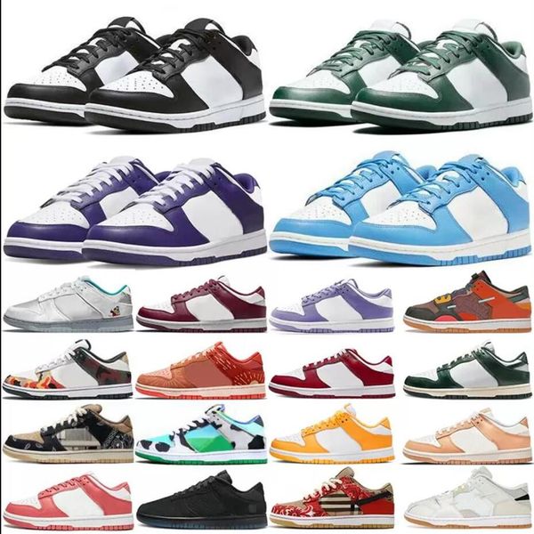 

og lows 2022 men women running shoes scrap unc university gum red gold purple pulse coast spartan green black white syracuse cactu241s