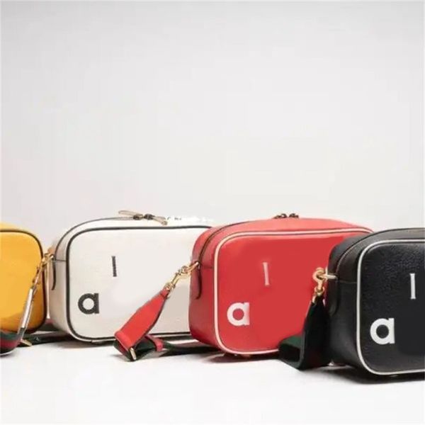 

camera bag luxury men women crossbody designer bags sport letters classic sacoche leather zipper square fashion girls big capacity trendy sl