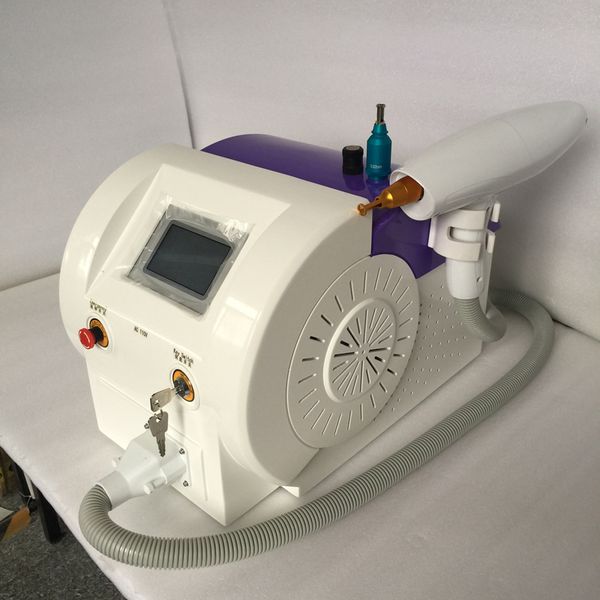 

2000mj touch screen 1500w q switched nd yag laser beauty machine tattoo removal scar acne removal 1320nm 1064nm 532nm, Black