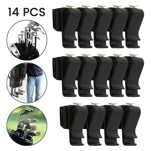 

golf accessories 14pcs golf putter clip on clamp holder organizer golf club clip ball marker