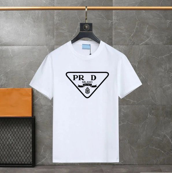 

pla t shirt designer t shirt white print embroidery shirts short sleeve hip hop streetwear tshirts shirt skin-friendly and breathable quick, White;black
