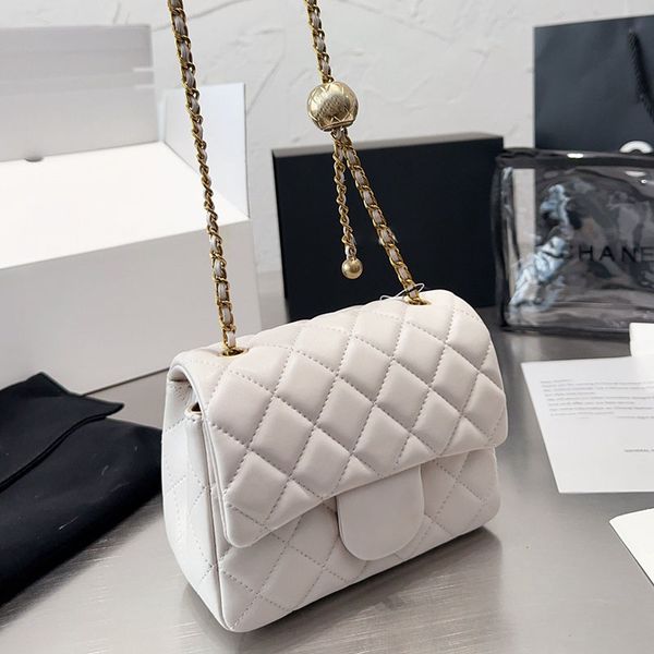 

cc bags luxury brand cross body golden ball women mini crossbody bag adjustable chain matelasse multicolor classic flap shoulder bag handbag