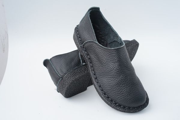 

dress shoes a foot pedal lazy shoes spring and autumn casual cowhide flat 230201, Black